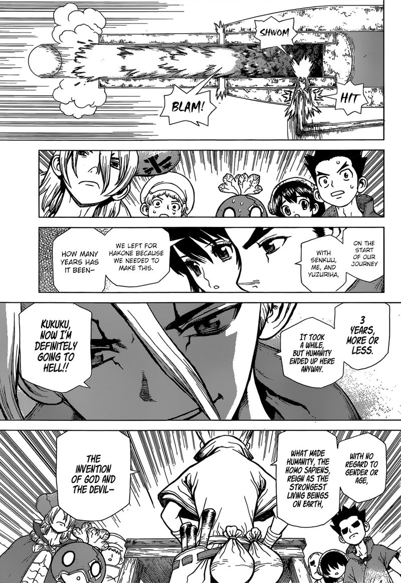 Dr. Stone Manga Chapter 124 page 9 - Inventions of God and Devils