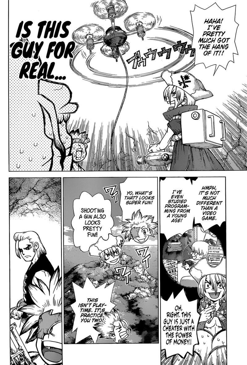Dr. Stone Manga Chapter 125 page 15 - Decisive Three-Dimensional Battle