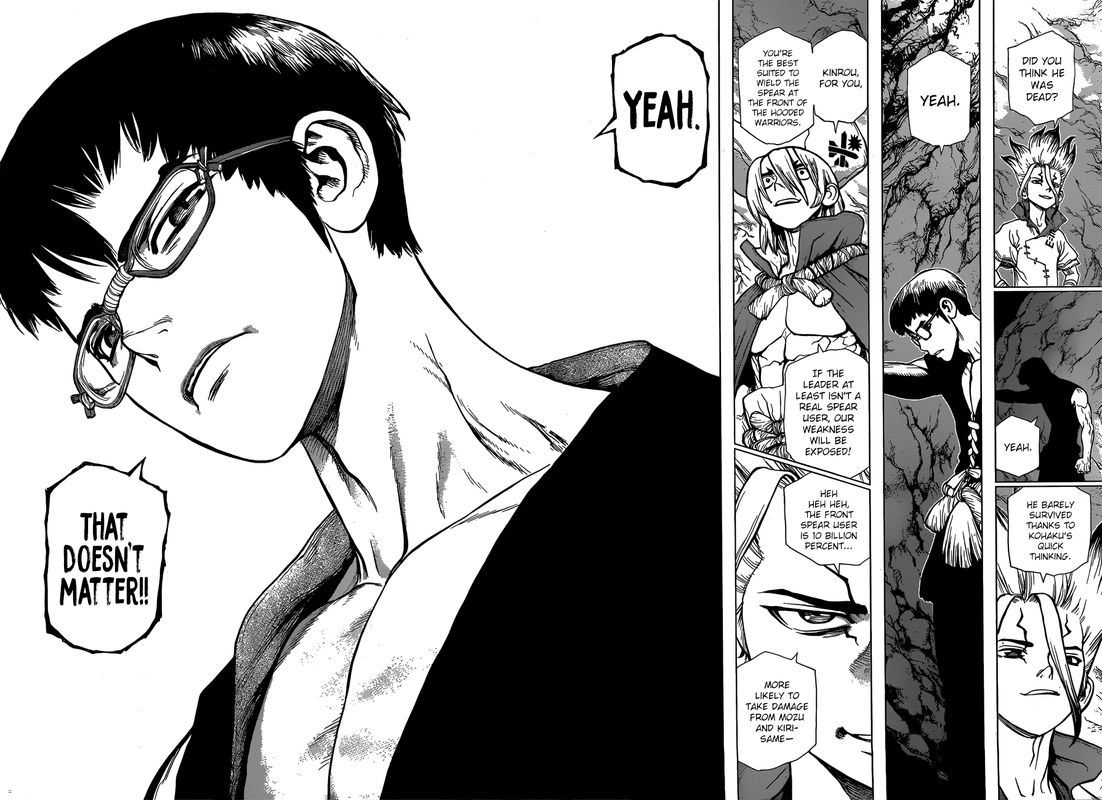 Dr. Stone Manga Chapter 125 page 8 - Decisive Three-Dimensional Battle