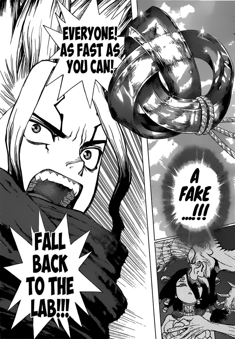 Dr. Stone Manga Chapter 127 page 8 - Medusa & Perseus