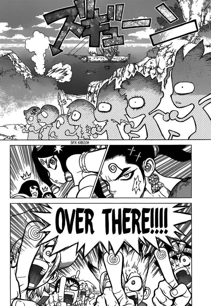 Dr. Stone Manga Chapter 128 page 6 - Island-Wide Battle Royale