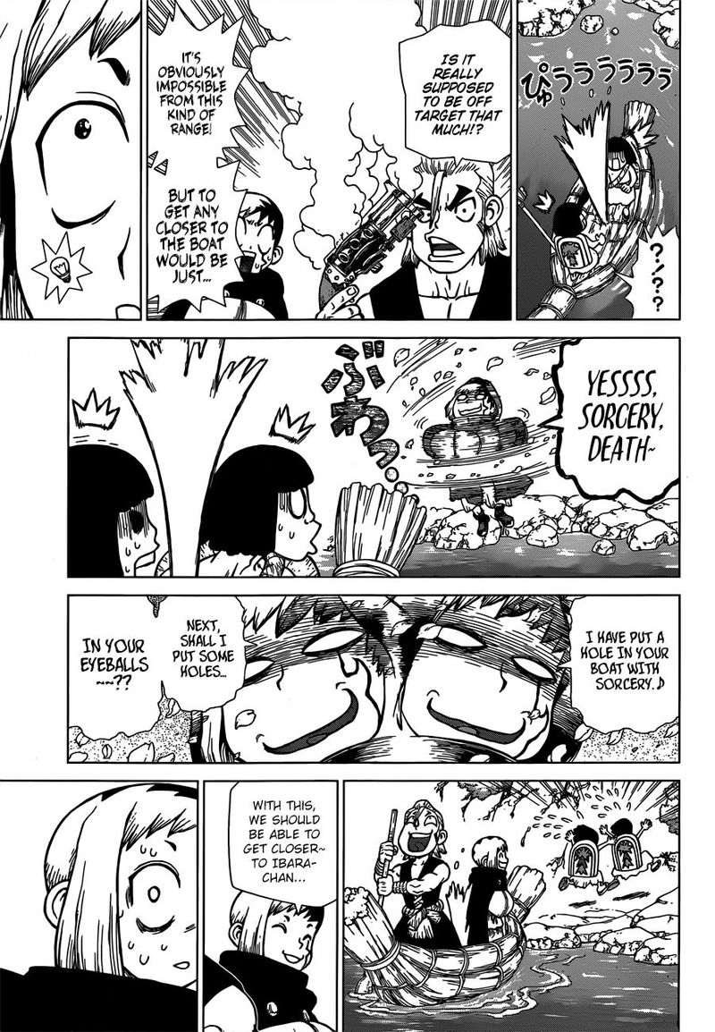 Dr. Stone Manga Chapter 128 page 7 - Island-Wide Battle Royale
