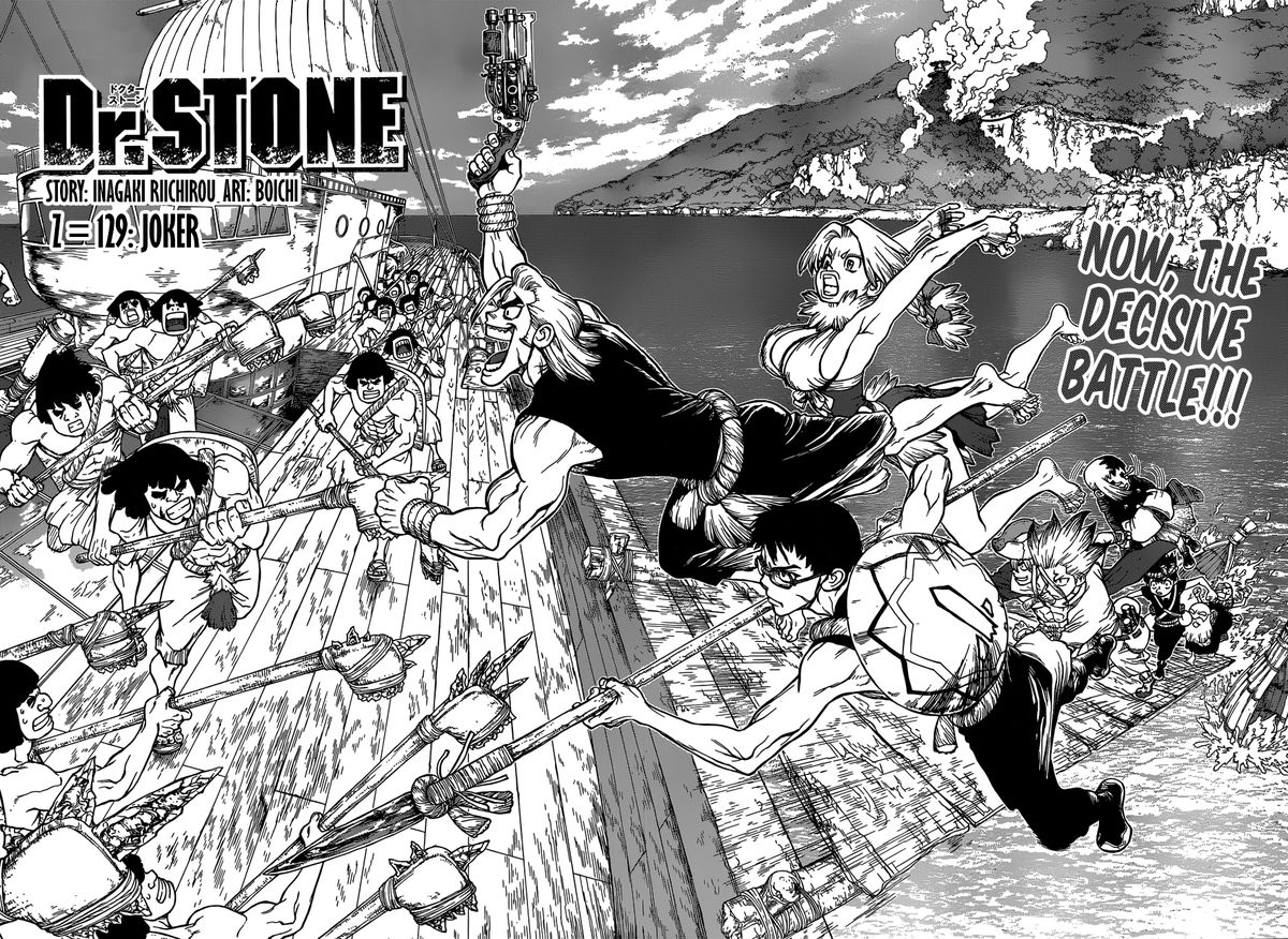 Dr. Stone Manga Chapter 129 page 2 - Joker