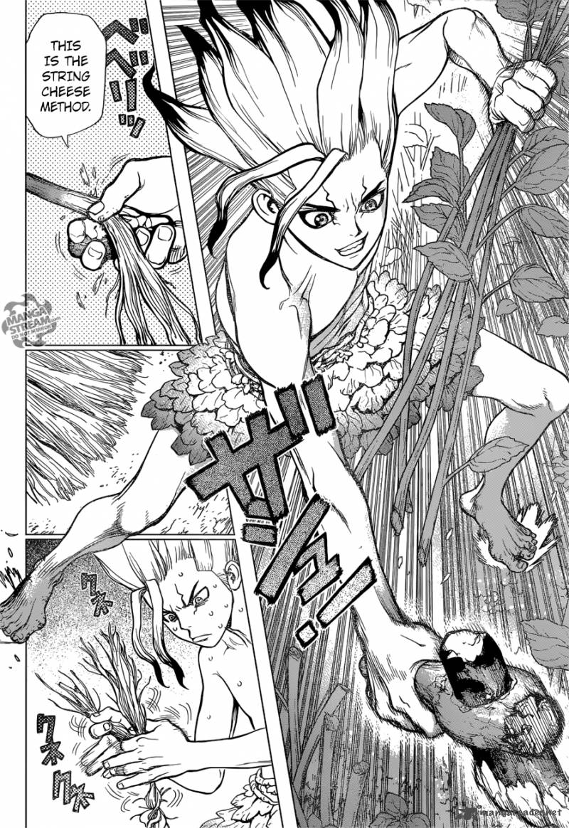 Dr. Stone Manga Chapter 13 page 13 - Part 1: Stone World: The Beginning