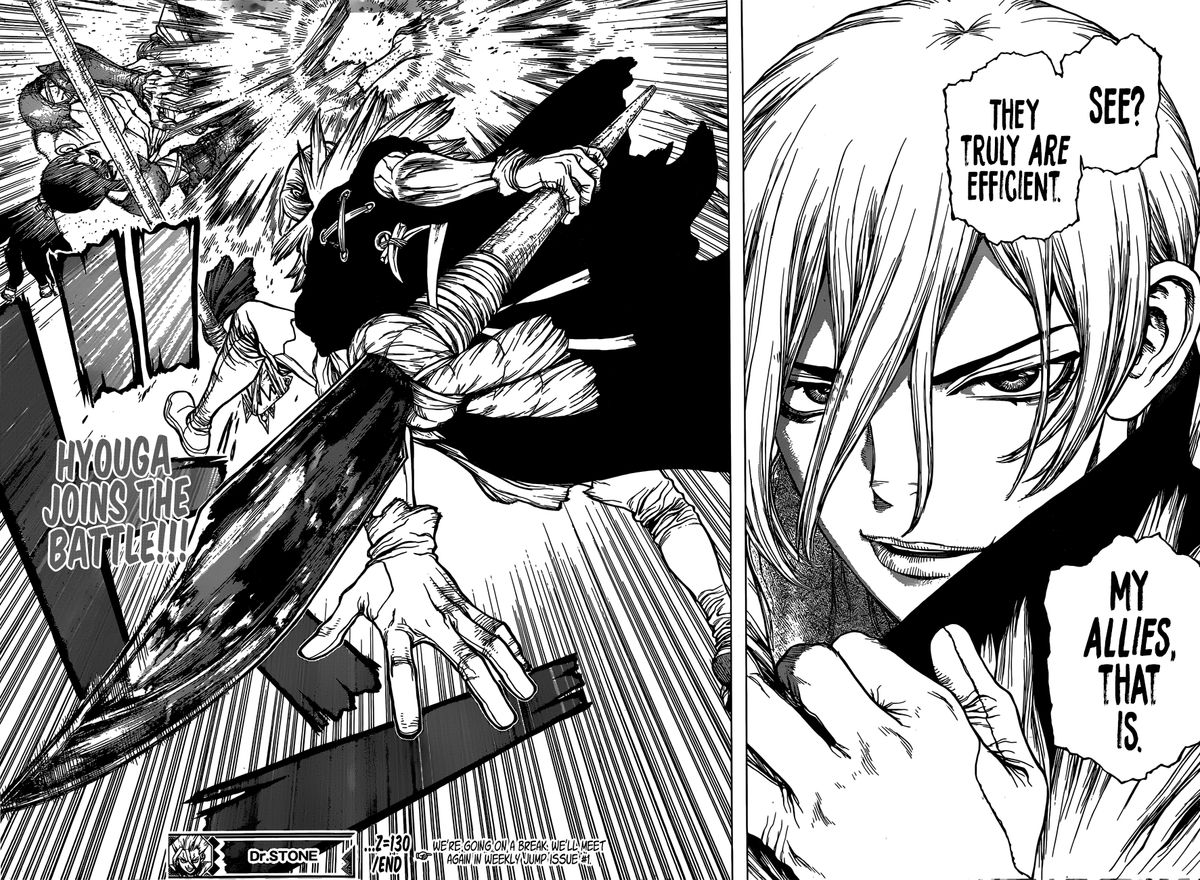 Dr. Stone Manga Chapter 130 page 20 - Devil's Choice