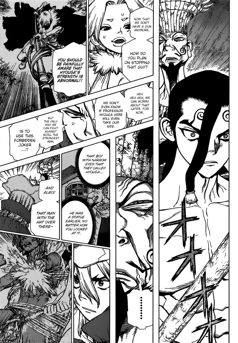 Dr. Stone Manga Chapter 130 page 3 - Devil's Choice