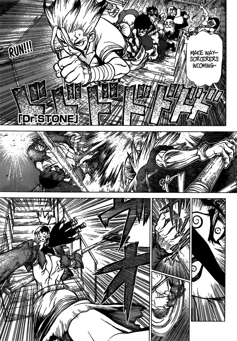 Dr. Stone Manga Chapter 131 page 1 - Nasty Crimes