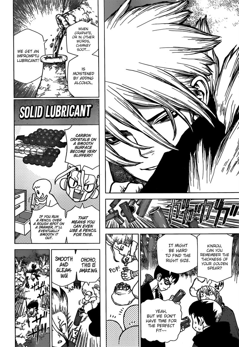 Dr. Stone Manga Chapter 132 page 10 - The Strongest Weapon is...