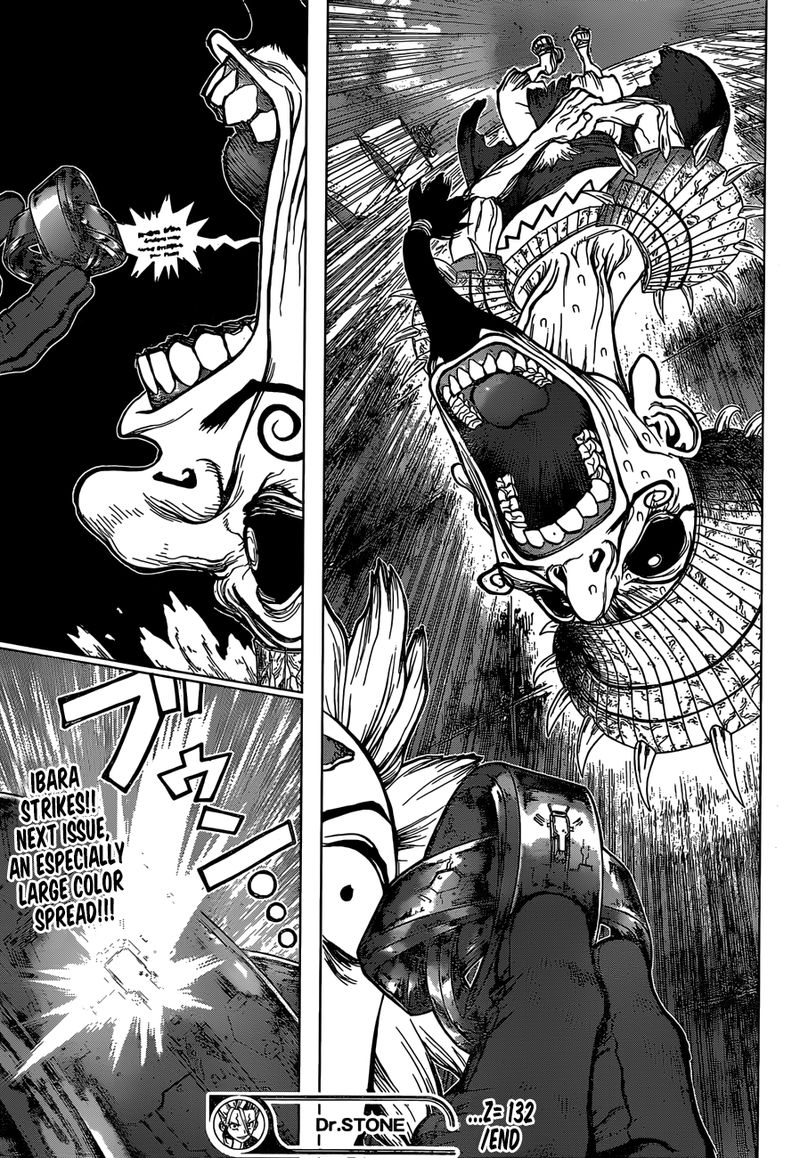 Dr. Stone Manga Chapter 132 page 17 - The Strongest Weapon is...