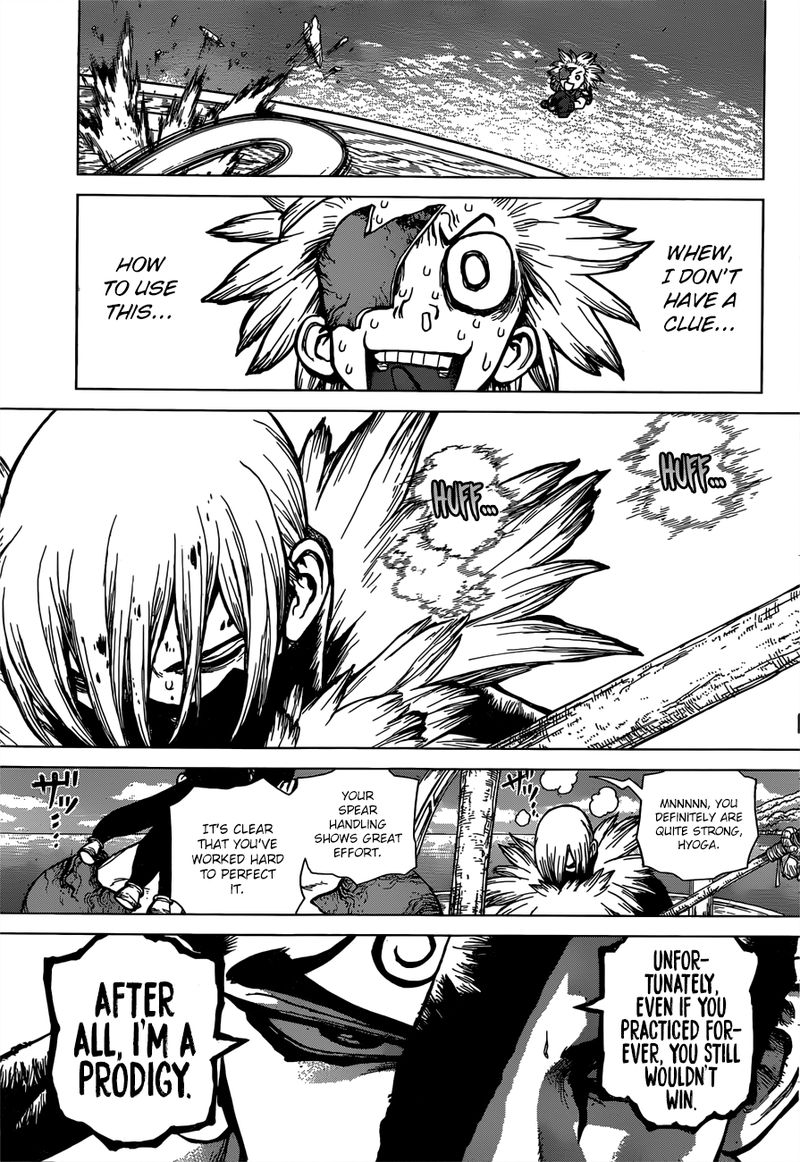 Dr. Stone Manga Chapter 132 page 5 - The Strongest Weapon is...