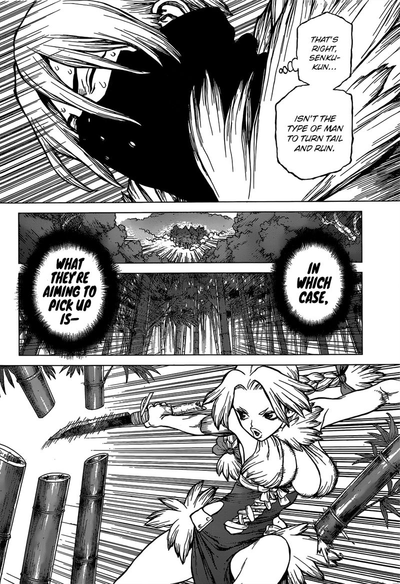 Dr. Stone Manga Chapter 132 page 8 - The Strongest Weapon is...