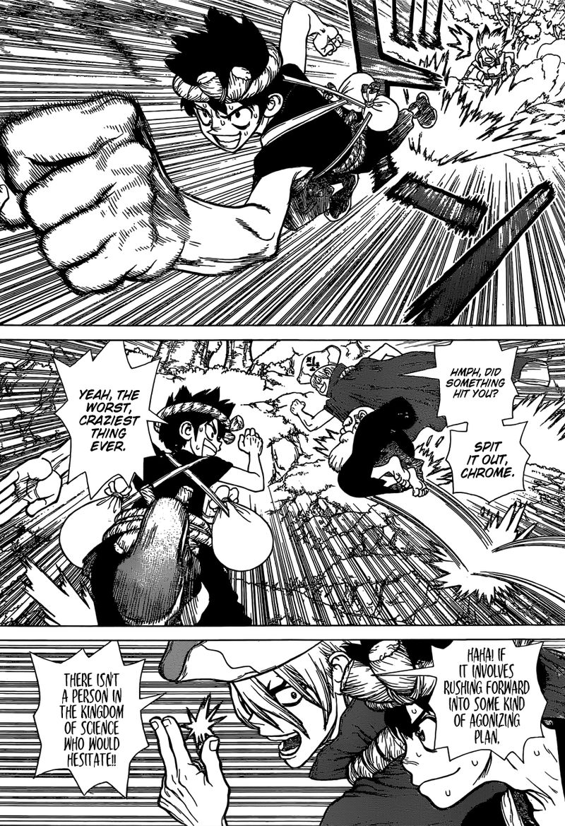 Dr. Stone Manga Chapter 133 page 11 - Flash of Destruction