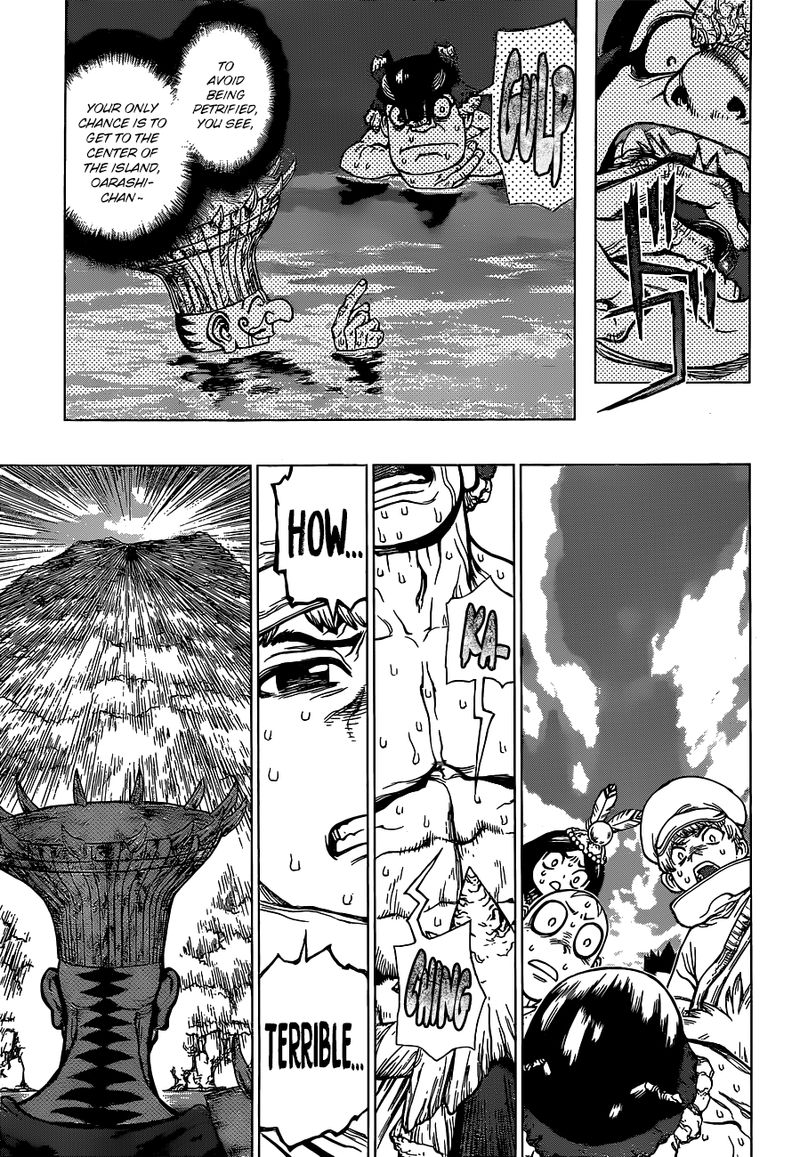 Dr. Stone Manga Chapter 133 page 14 - Flash of Destruction
