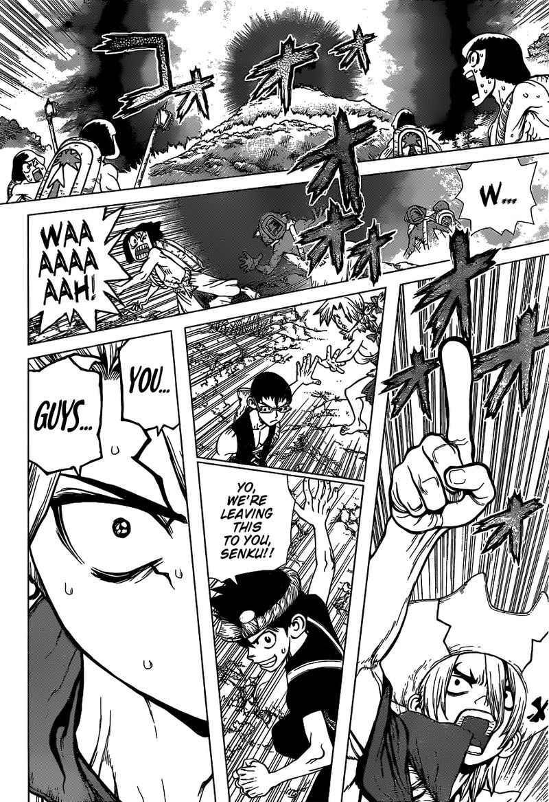 Dr. Stone Manga Chapter 133 page 16 - Flash of Destruction