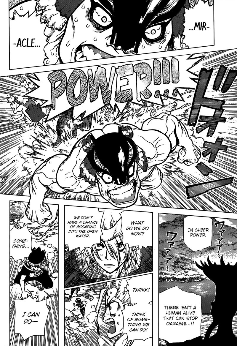 Dr. Stone Manga Chapter 133 page 8 - Flash of Destruction