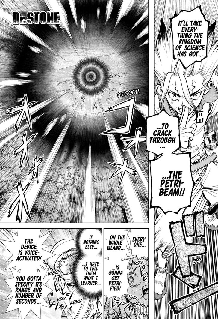Dr. Stone Manga Chapter 134 page 1 - Commander Faceoff