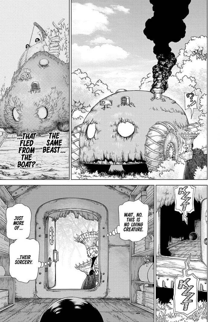 Dr. Stone Manga Chapter 134 page 15 - Commander Faceoff