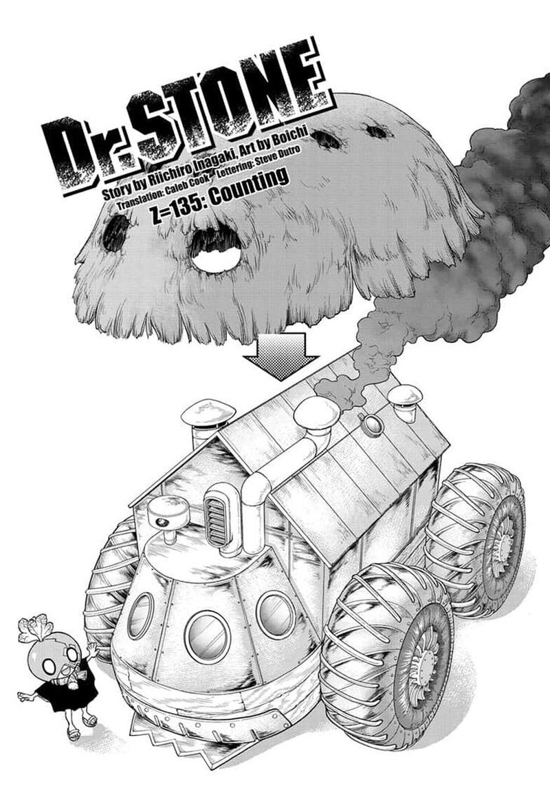 Dr. Stone Manga Chapter 135 page 1 - Counting