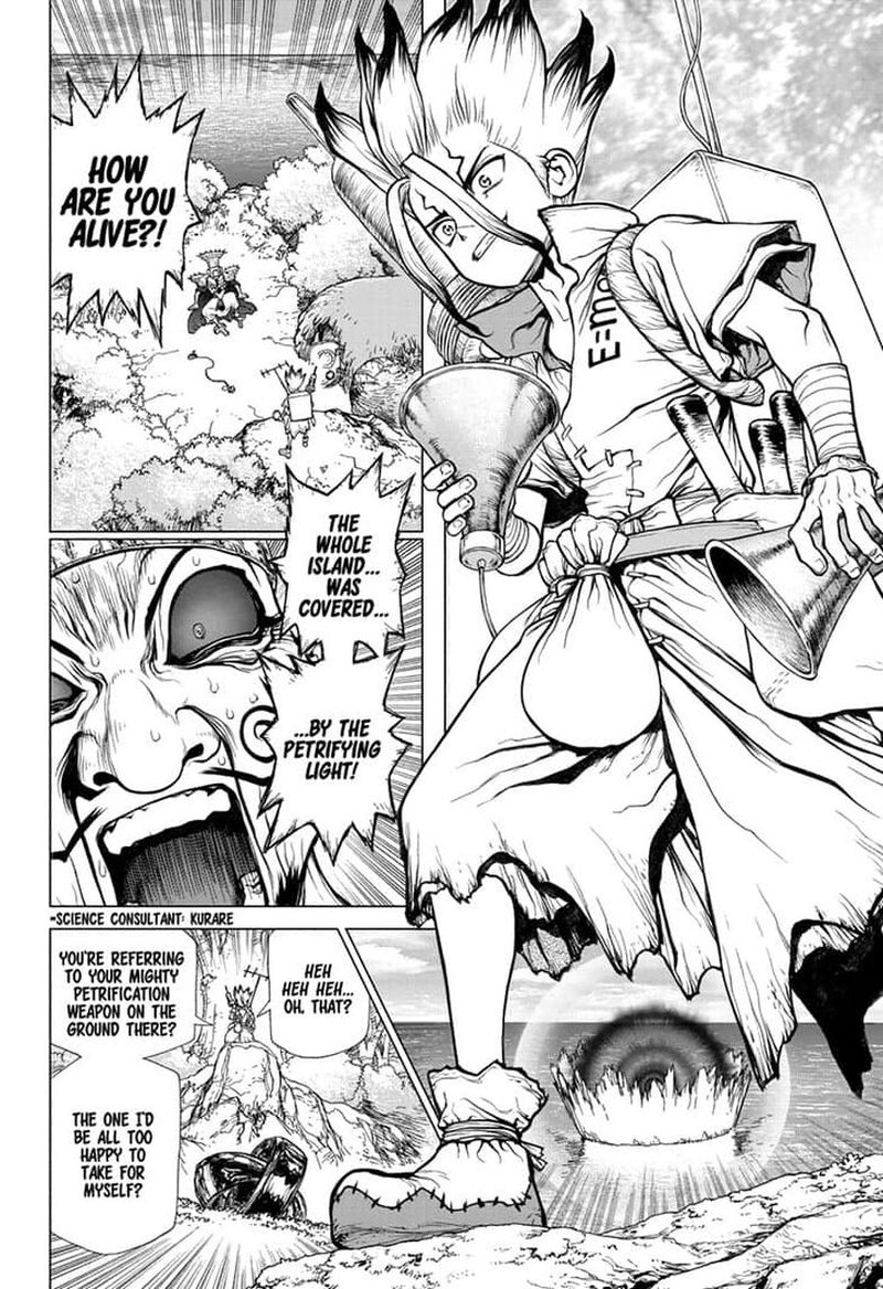 Dr. Stone Manga Chapter 135 page 2 - Counting