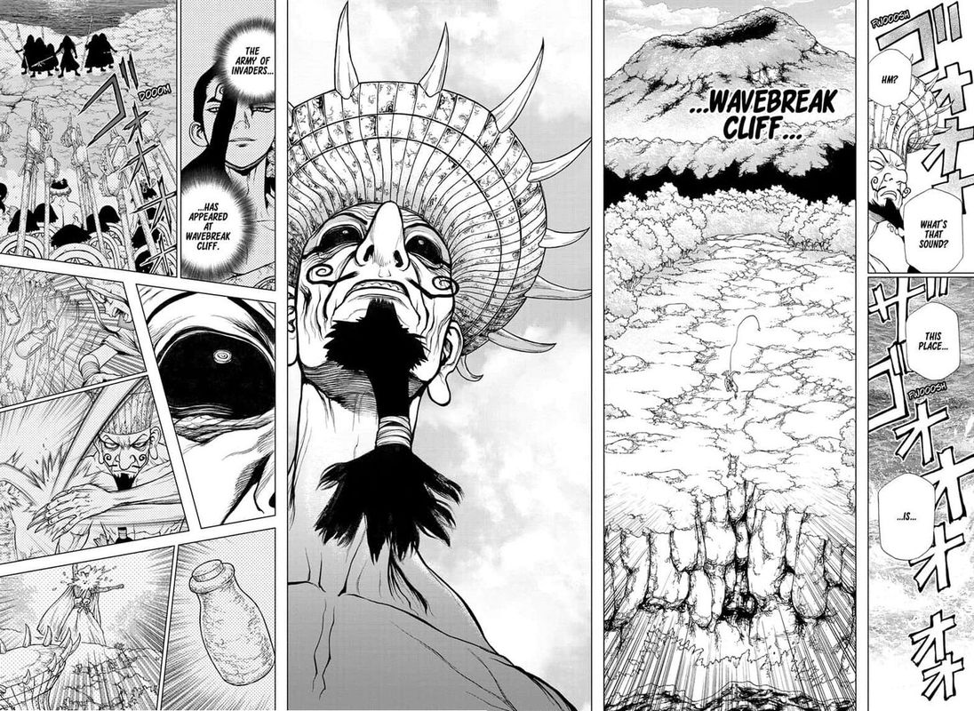 Dr. Stone Manga Chapter 136 page 11 - Medusa vs. Science
