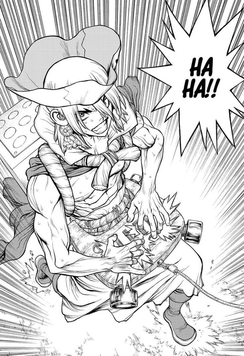 Dr. Stone Manga Chapter 136 page 15 - Medusa vs. Science