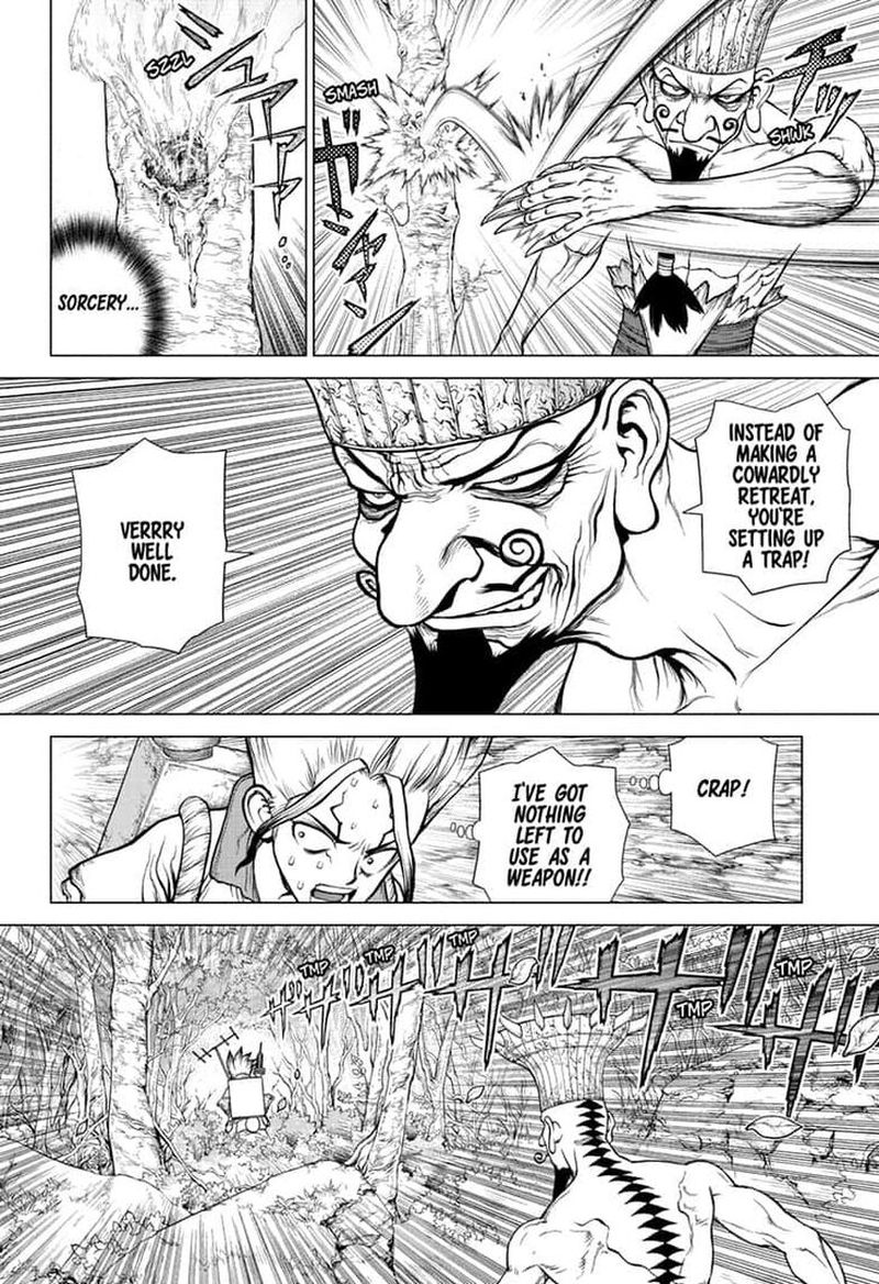 Dr. Stone Manga Chapter 136 page 6 - Medusa vs. Science