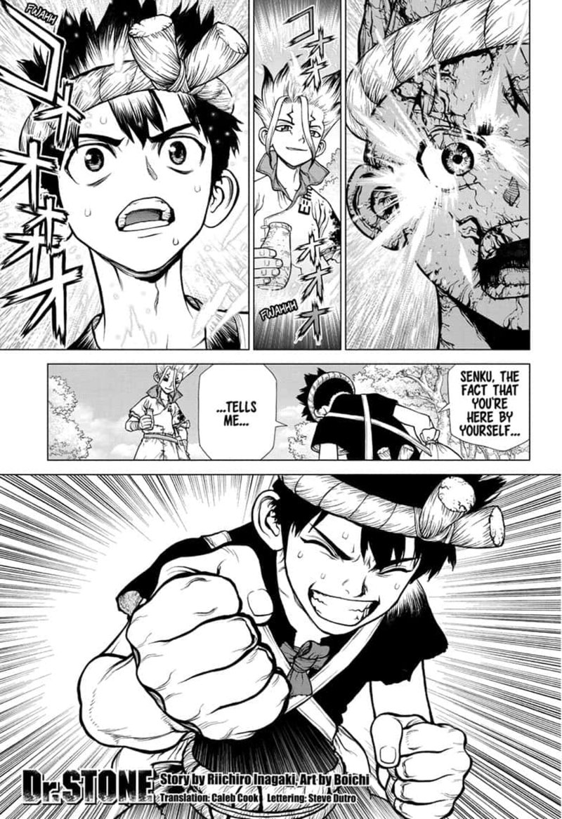Dr. Stone Manga Chapter 138 page 1 - Epilogue of Part 3 (End of Part 3)