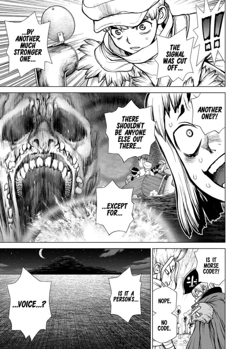 Dr. Stone Manga Chapter 138 page 15 - Epilogue of Part 3 (End of Part 3)