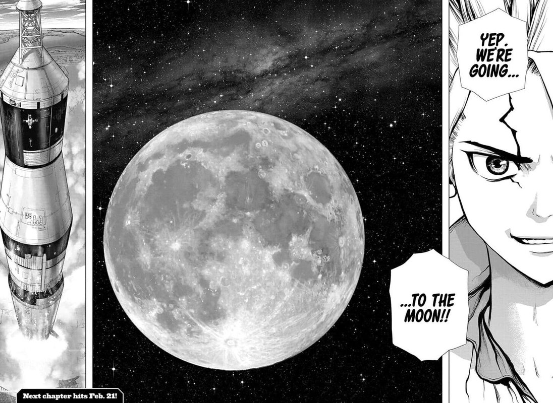 Dr. Stone Manga Chapter 139 page 18 - First Dream