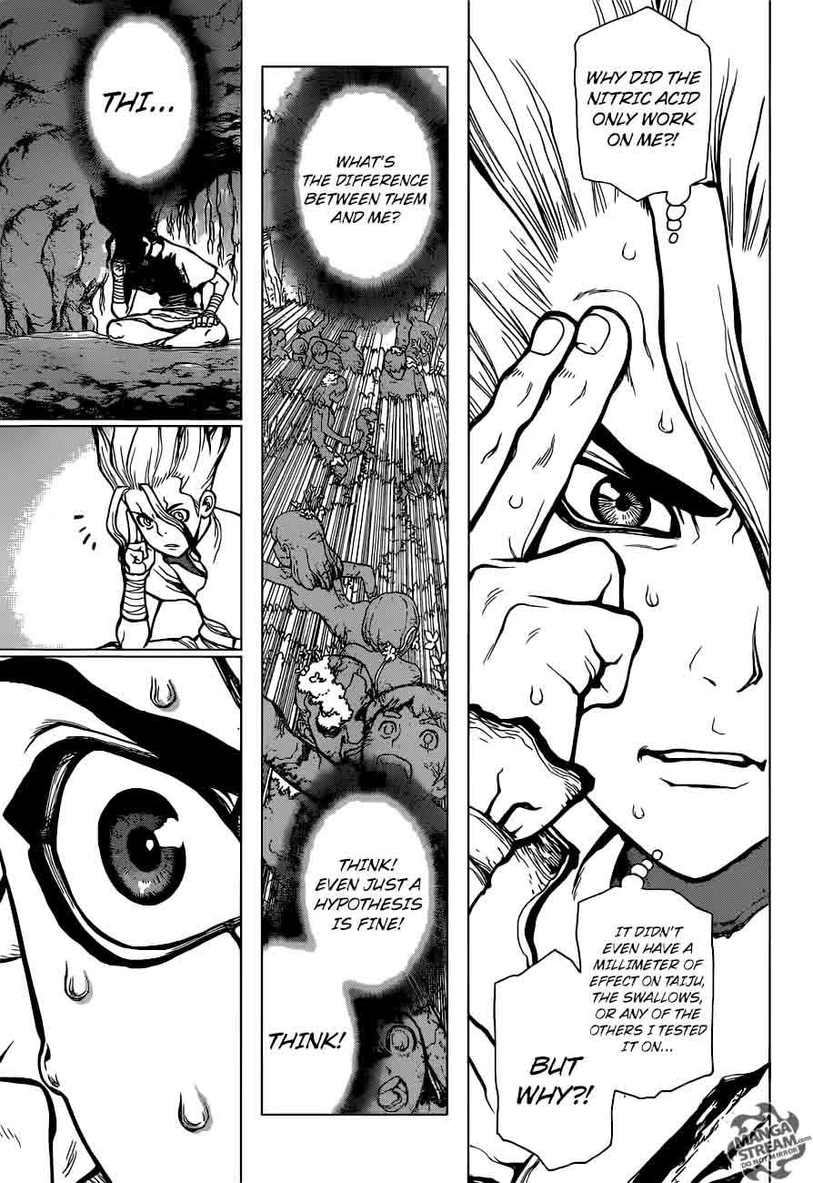 Dr. Stone Manga Chapter 14 page 12 - Those Who Have Faith