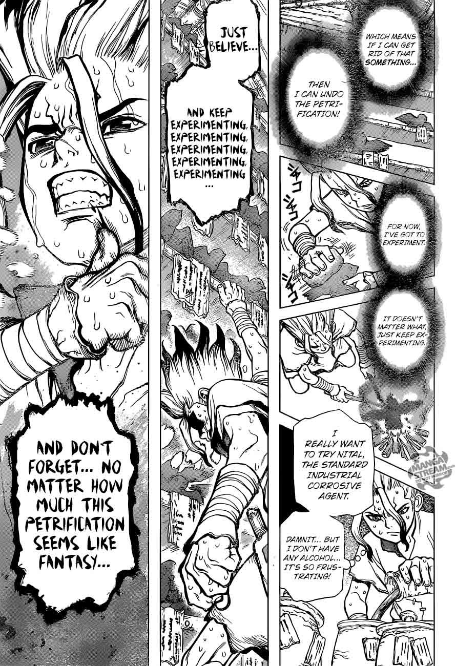 Dr. Stone Manga Chapter 14 page 14 - Those Who Have Faith