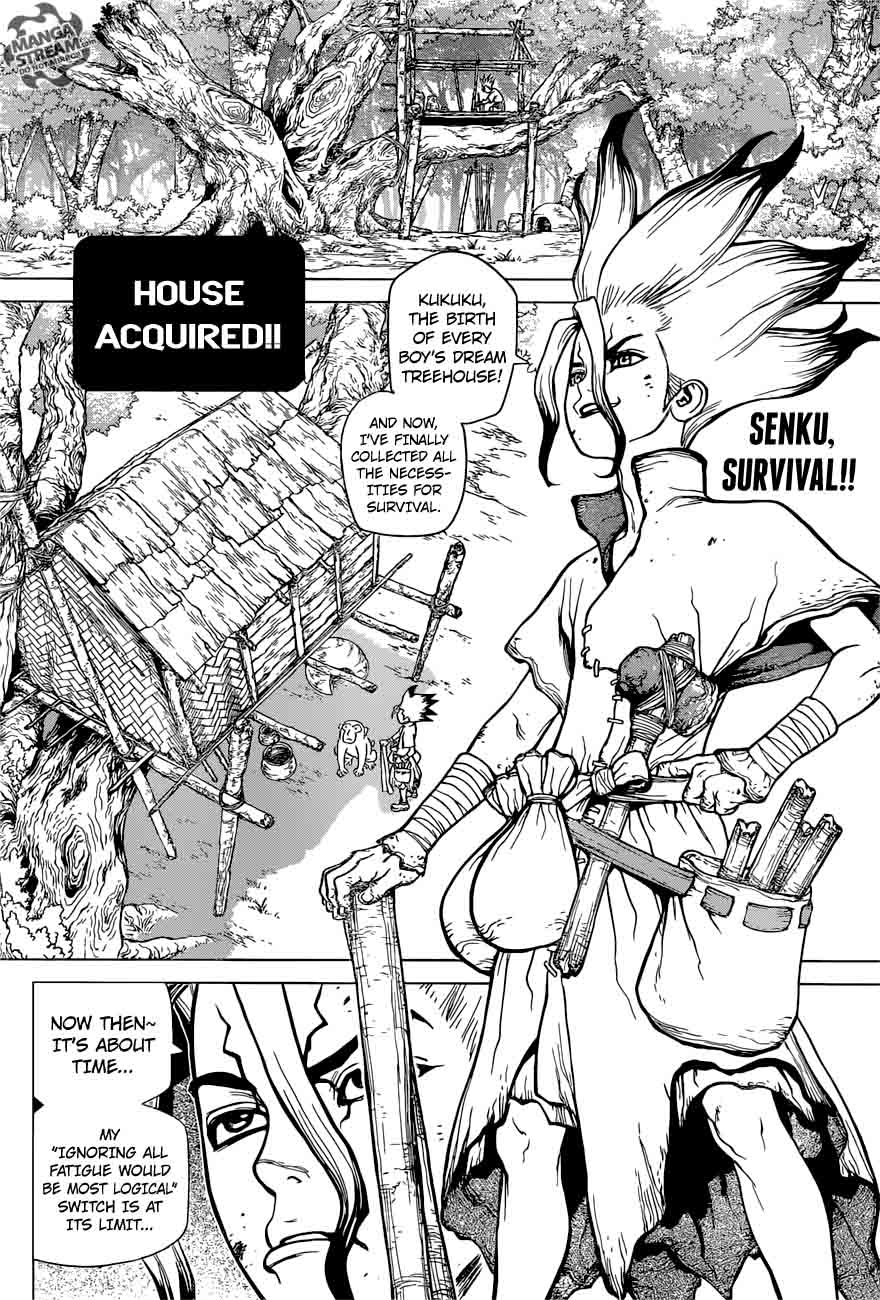 Dr. Stone Manga Chapter 14 page 2 - Those Who Have Faith