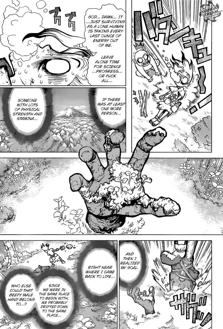 Dr. Stone Manga Chapter 14 page 3 - Those Who Have Faith