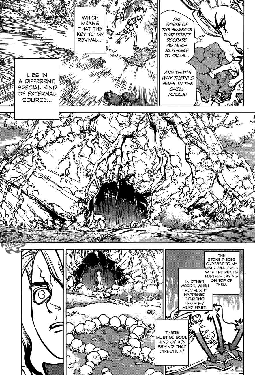 Dr. Stone Manga Chapter 14 page 8 - Those Who Have Faith