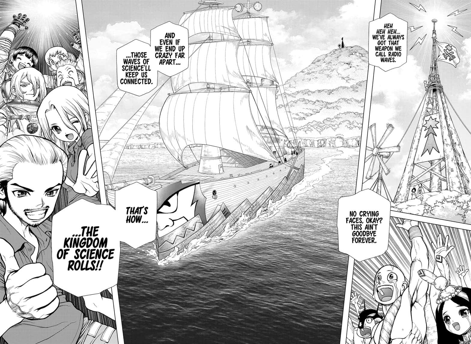 Dr. Stone Manga Chapter 140 page 12 - New-World Pilots