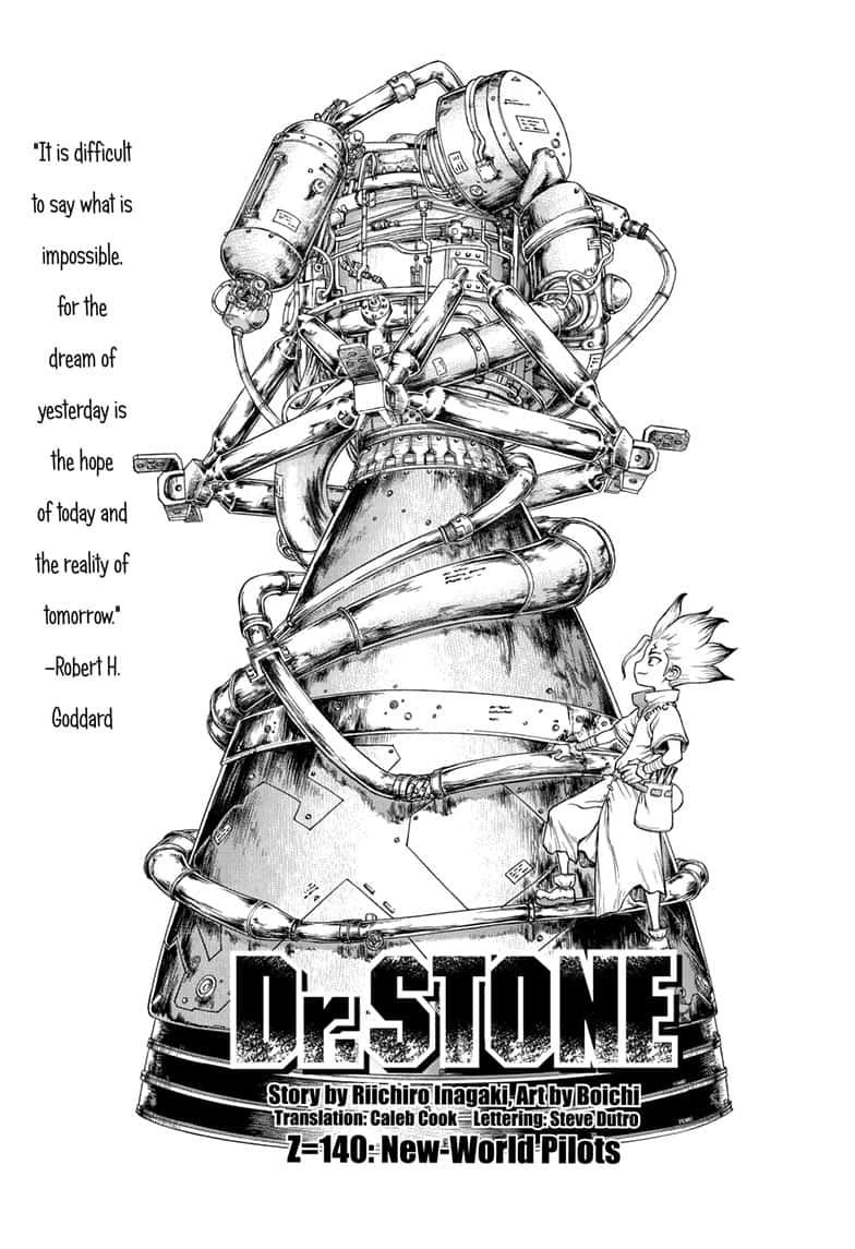 Dr. Stone Manga Chapter 140 page 3 - New-World Pilots