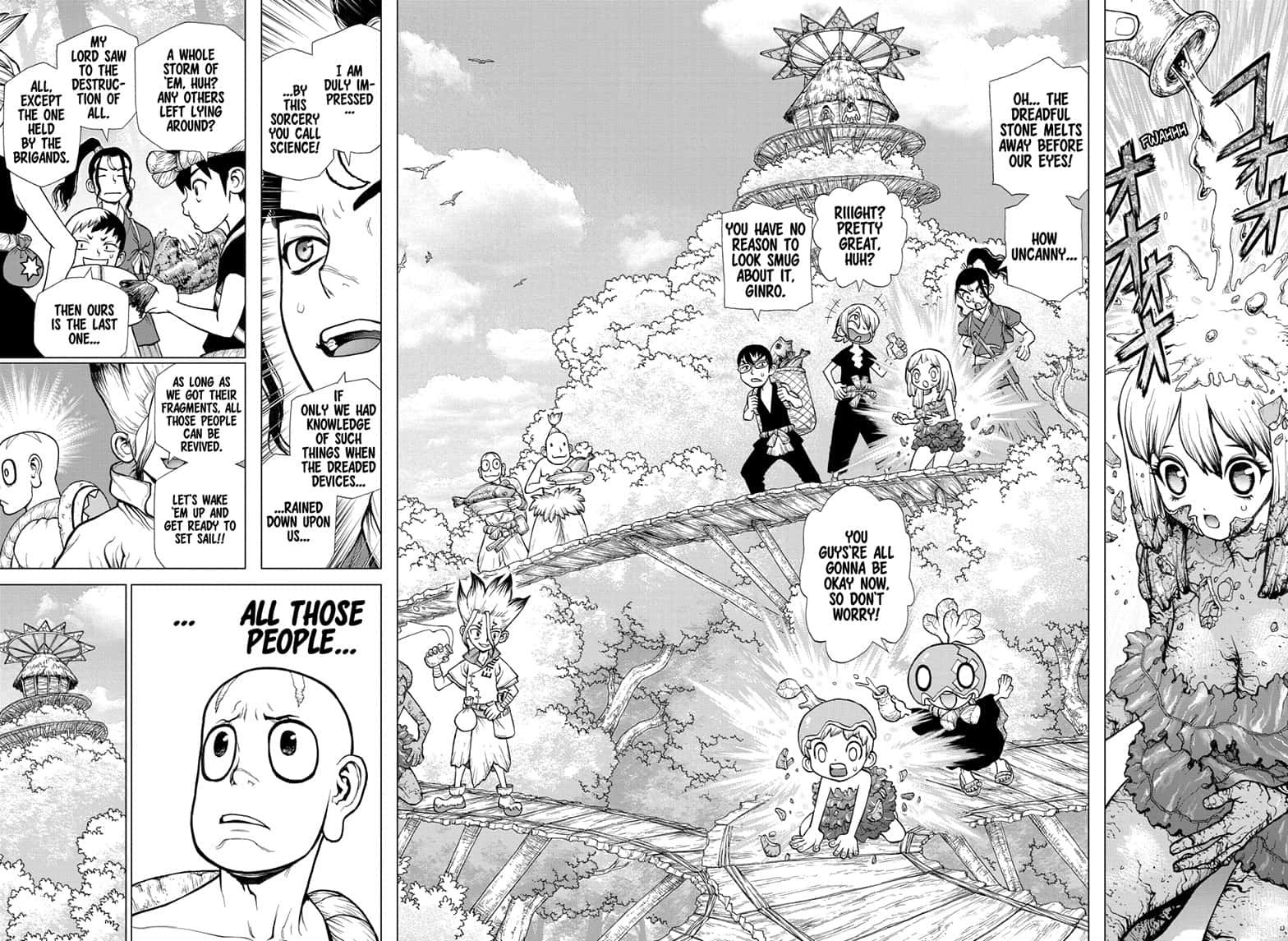 Dr. Stone Manga Chapter 140 page 4 - New-World Pilots