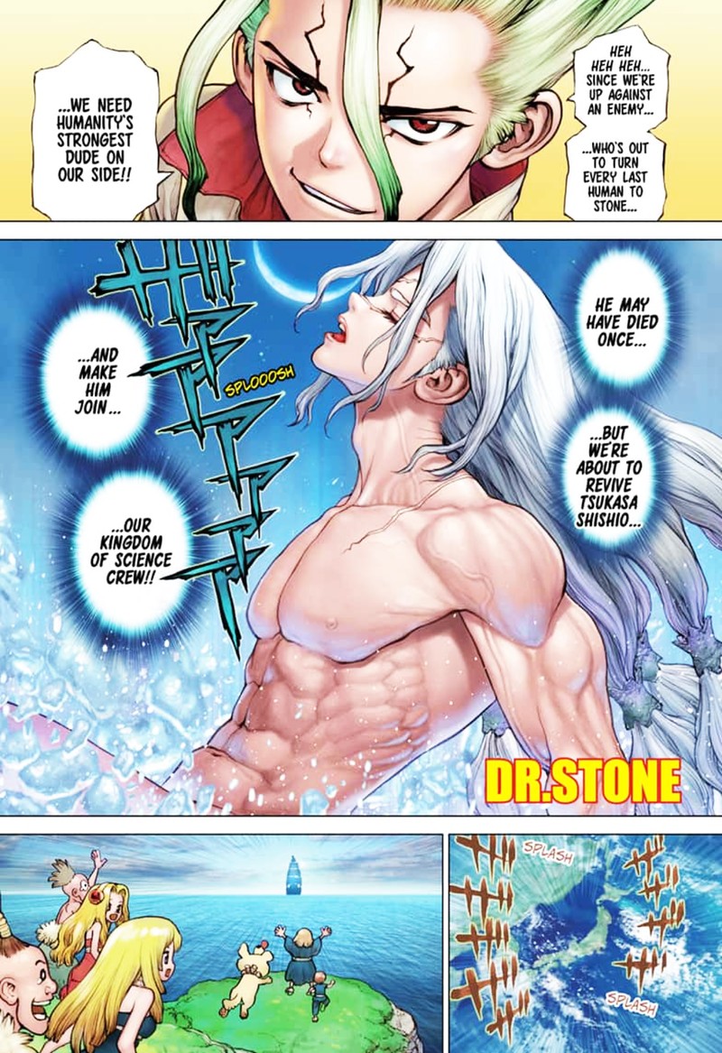 Dr. Stone Manga Chapter 141 page 1 - First Team