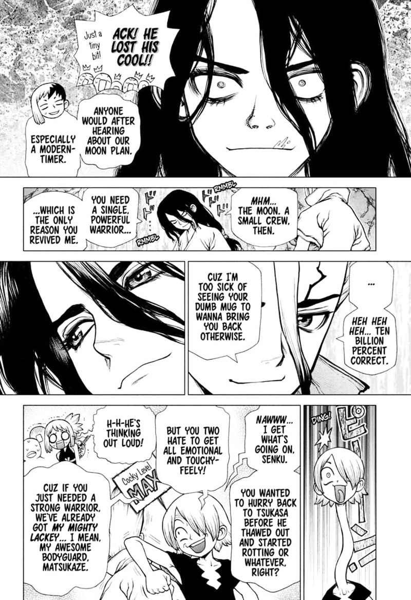 Dr. Stone Manga Chapter 141 page 15 - First Team