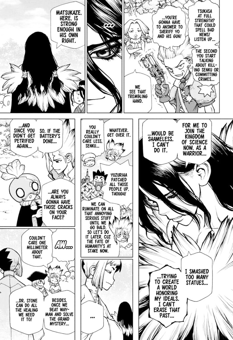 Dr. Stone Manga Chapter 141 page 18 - First Team