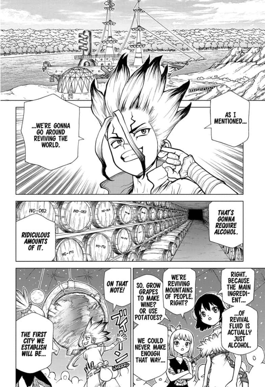 Dr. Stone Manga Chapter 142 page 15 - World Power