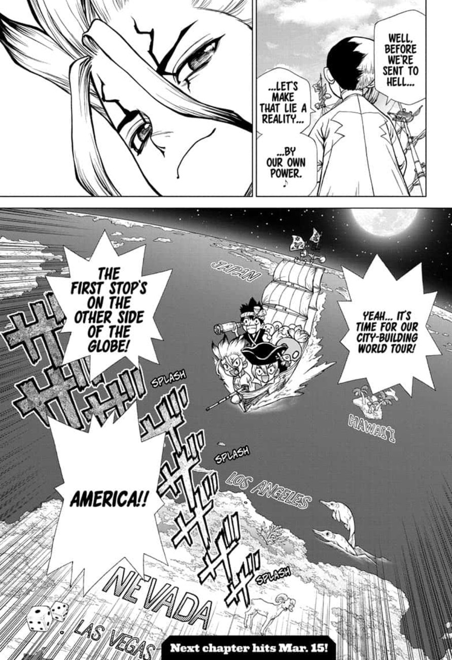 Dr. Stone Manga Chapter 142 page 18 - World Power