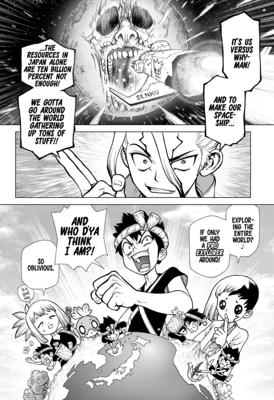 Dr. Stone Manga Chapter 142 page 2 - World Power