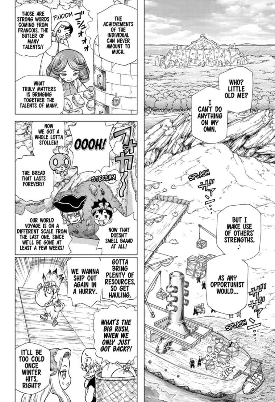 Dr. Stone Manga Chapter 142 page 4 - World Power