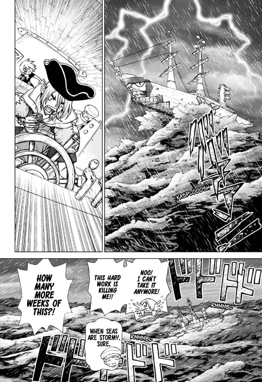 Dr. Stone Manga Chapter 143 page 5 - Ryusui vs. Senku