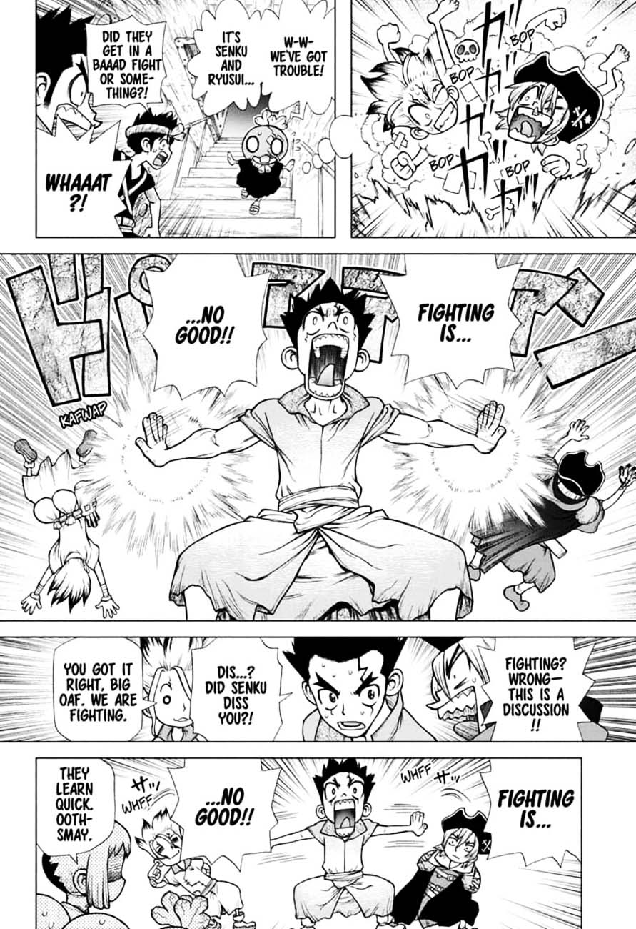 Dr. Stone Manga Chapter 143 page 7 - Ryusui vs. Senku