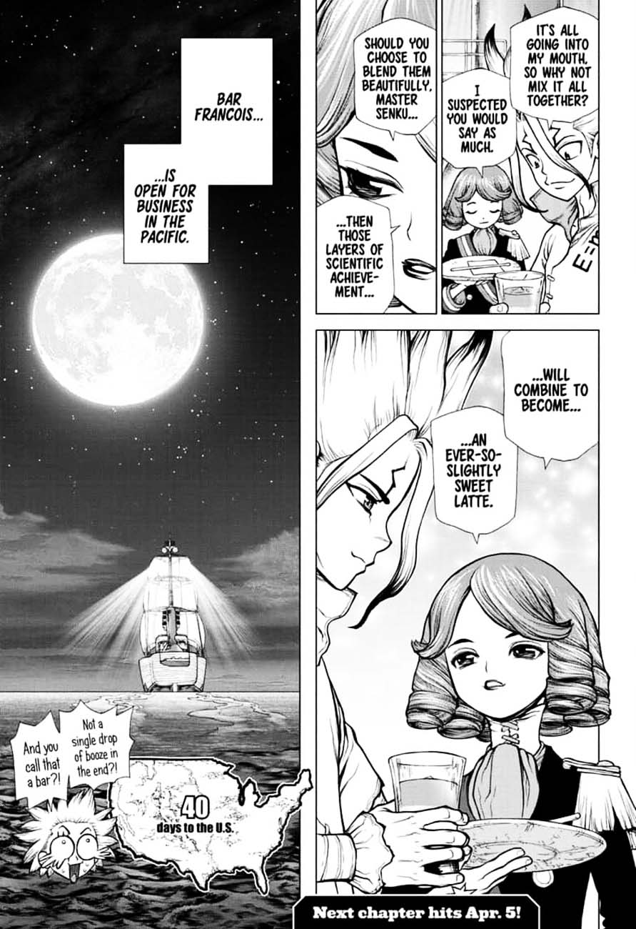 Dr. Stone Manga Chapter 145 page 19 - Bar Francois