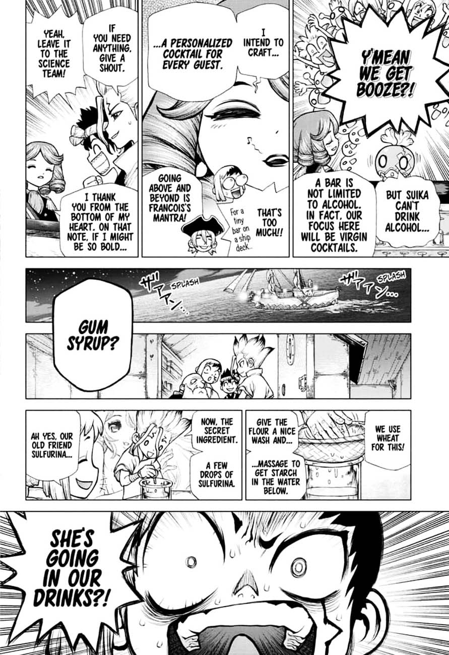 Dr. Stone Manga Chapter 145 page 4 - Bar Francois