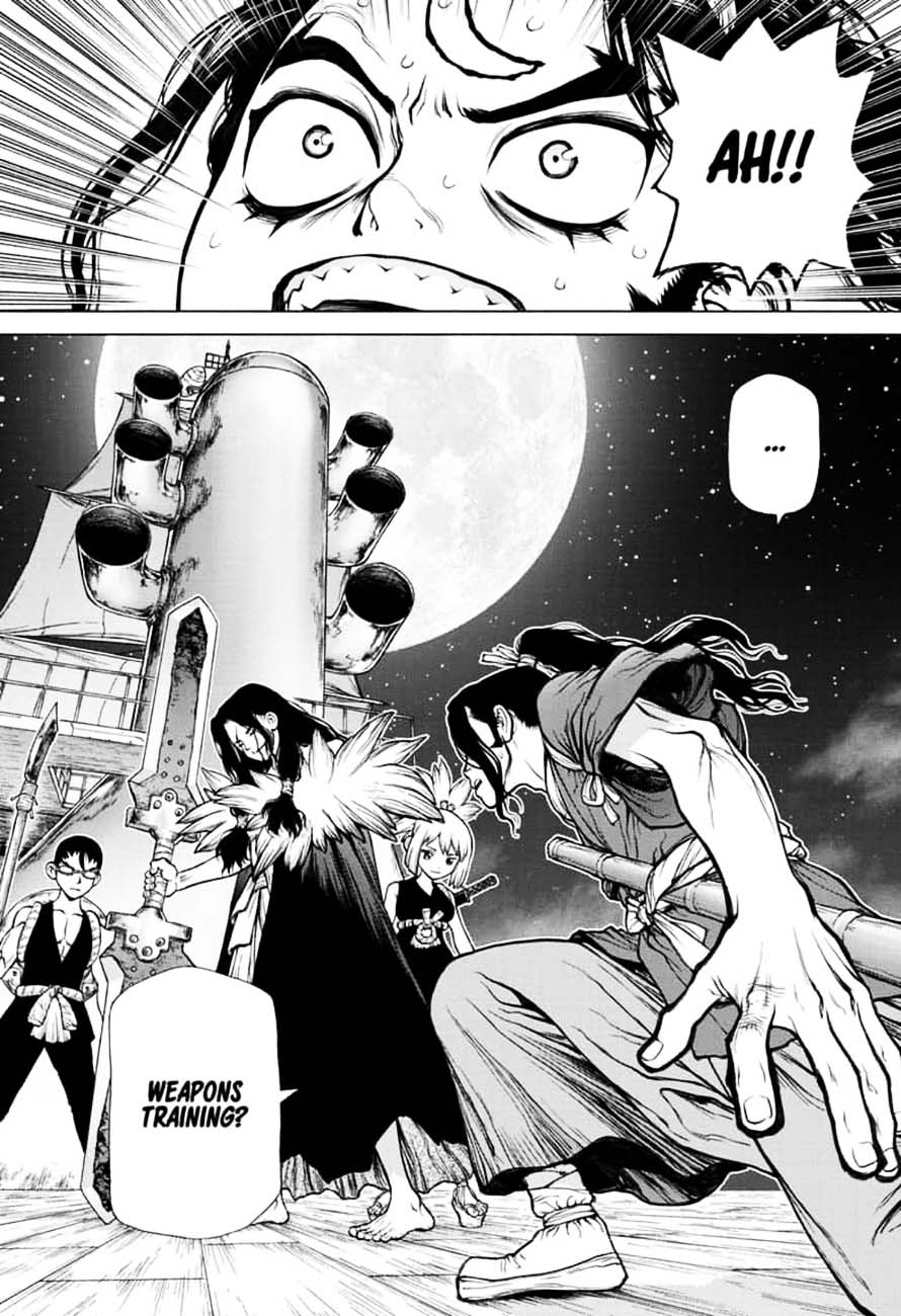Dr. Stone Manga Chapter 146 page 14 - Bar Francois: Bitters