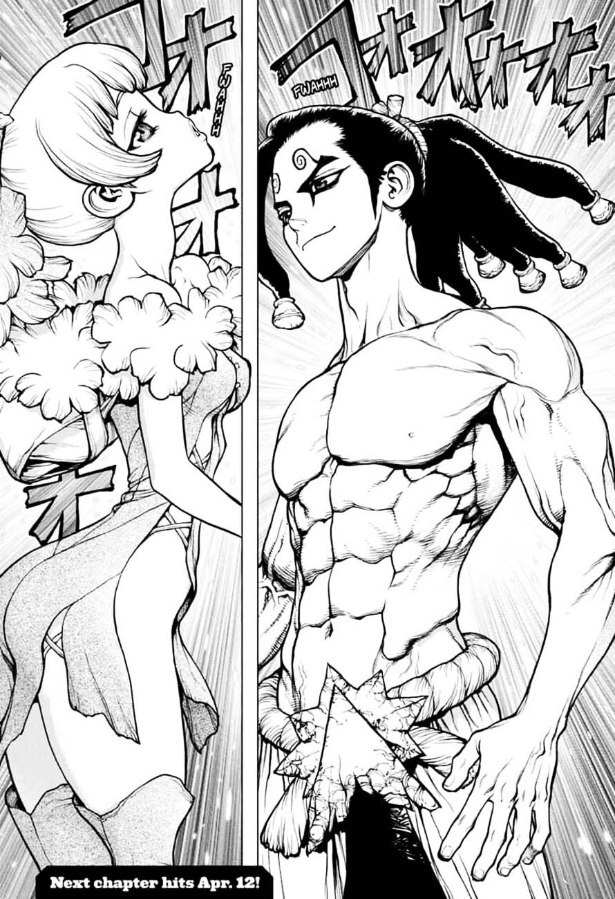 Dr. Stone Manga Chapter 146 page 17 - Bar Francois: Bitters